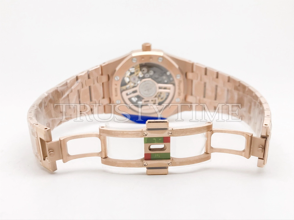 Копия часов Audemars Piguet Royal Oak Jumbo Extra-Thin Openworked 50th Anniversary 16204OR.OO.1240OR.01 Арт.AP-1210