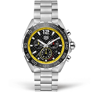Копия часов Tag Heuer Formula 1 Chronograph Quartz 43mm CAZ101AC.BA0842 Арт.TG-0340