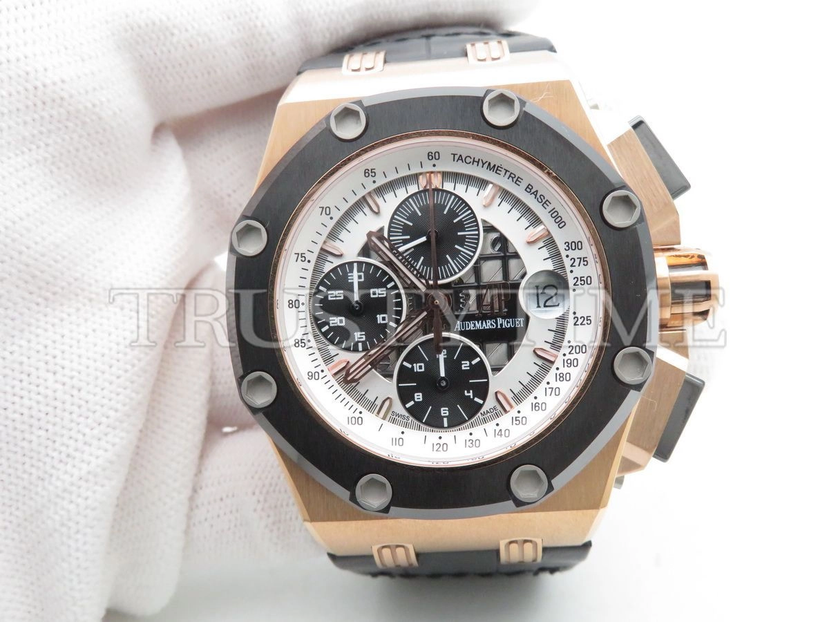 Копия часов Audemars Piguet Royal Oak Offshore Rubens Barrichello II 26078RO.OO.D002CR.01 Арт.AP-0958