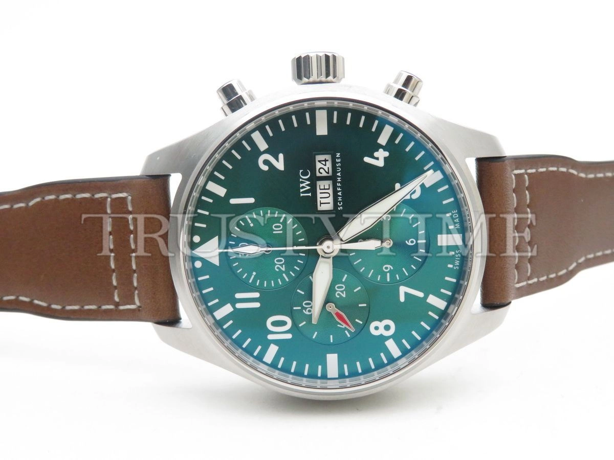 Копия часов IWC Pilot's Watch Chronograph Edition Racing Green 43mm IW377726 Арт.IW-0550