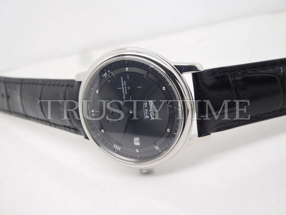 Копия часов Omega De Ville Prestige Co‑Axial Chronometer Power Reserve 39mm 424.13.40.21.06.001 Арт.OM-0507