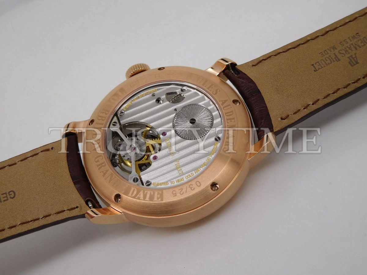 Копия часов Audemars Piguet Jules Audemars Tourbillon Grande Date 26559OR.OO.D002CR.01 Арт.AP-0651