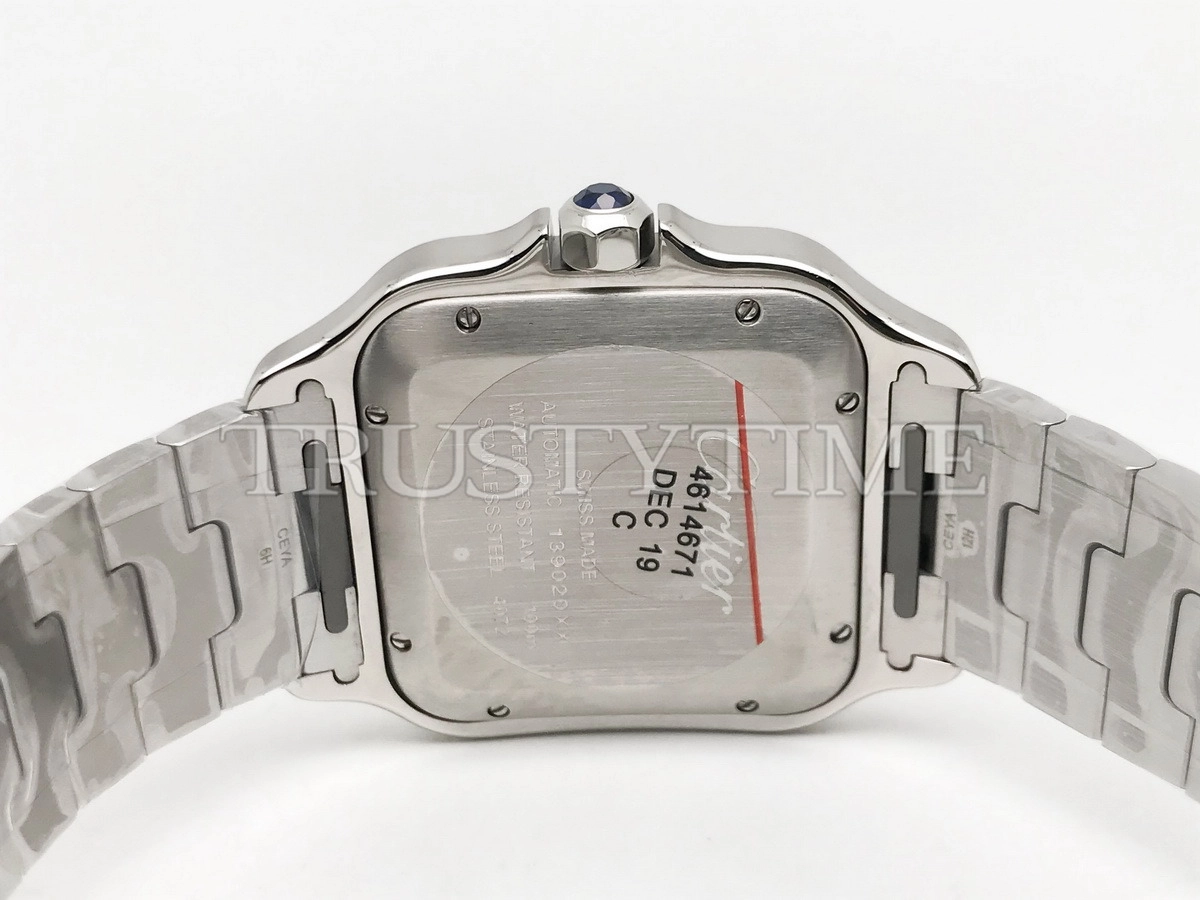 Копия часов Cartier Santos De Cartier Smoky Green WSSA0062 Арт.CR-0900