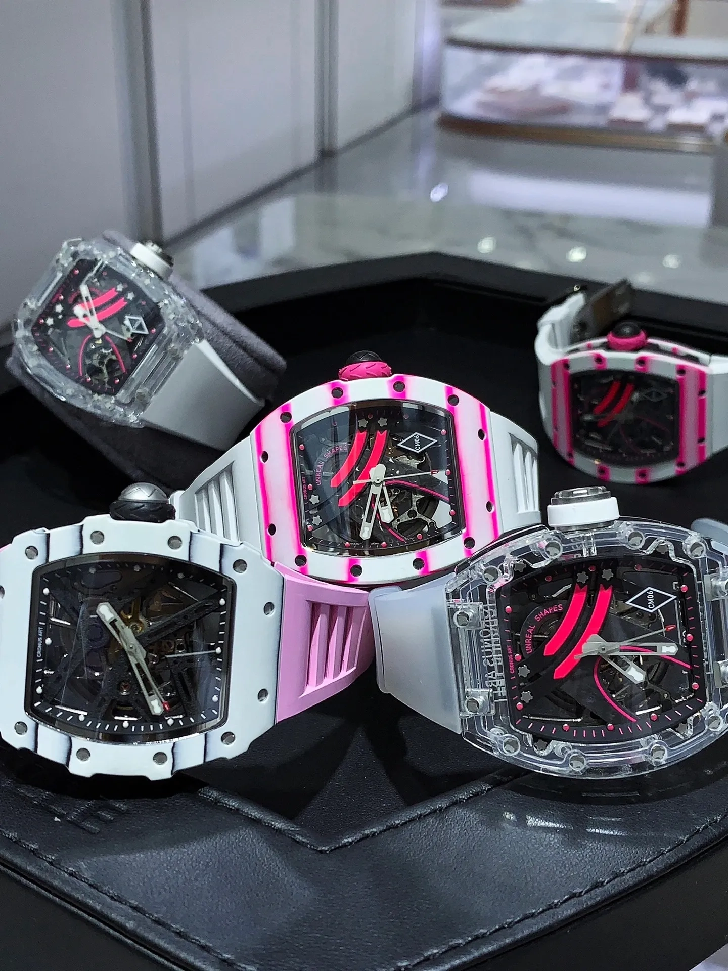 Копия часов CronusArt NTPT Carbon Fiber Watch CM06-P Арт.CA-0404