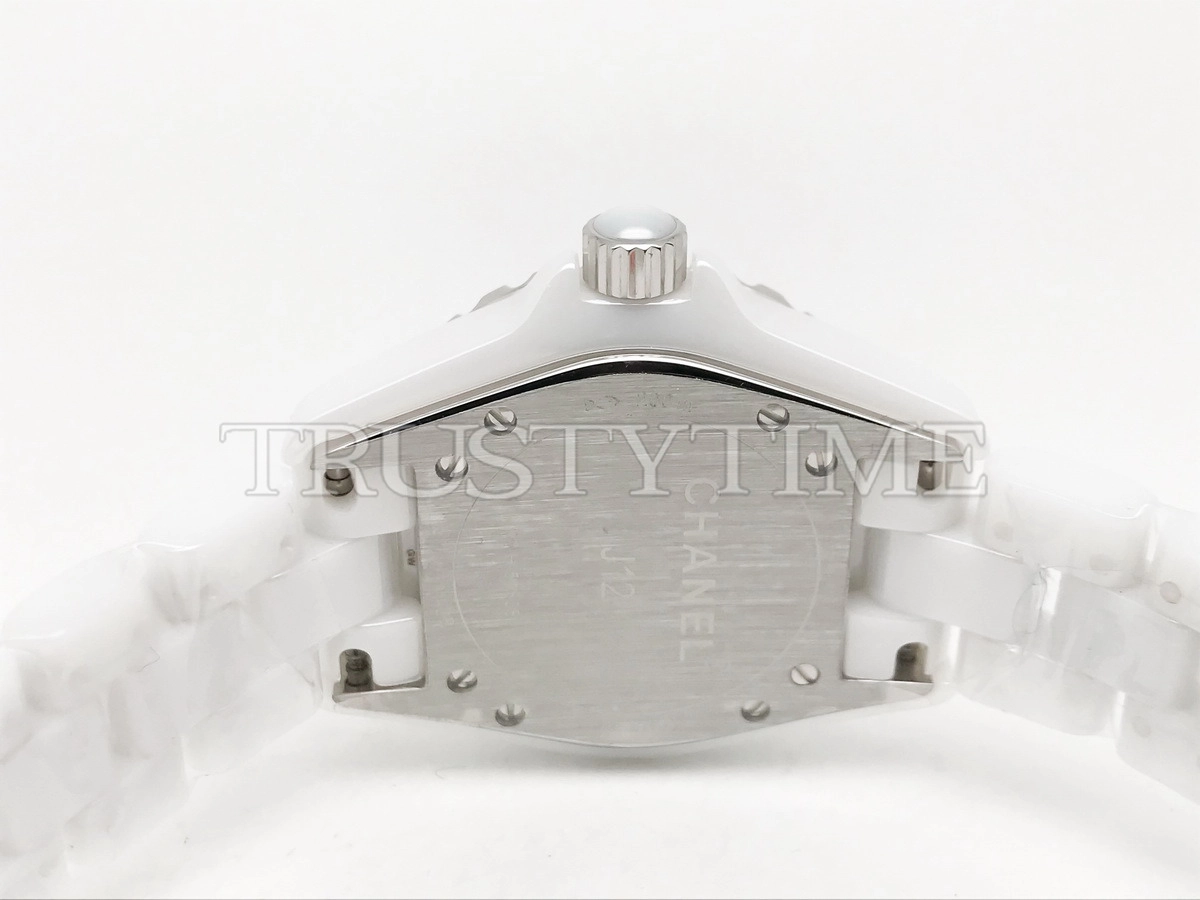 Копия часов Chanel J-12 Mother-Of-Pearl And Diamond Dial 33 H2422 Арт.CN-0293