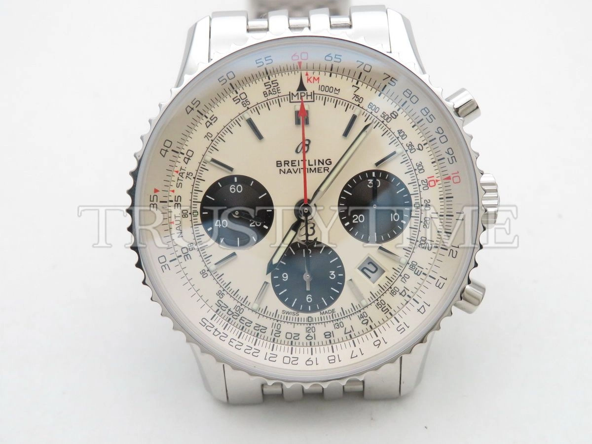 Копия часов Breitling Navitimer B01 Chronograph 43 AB0121211G1A1 Арт.BT-0441