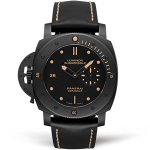 Копия часов Panerai Luminor Submersible 1950 Left-Handed 3 Days Automatic Ceramica 47mm PAM00607 Арт.PN-0782
