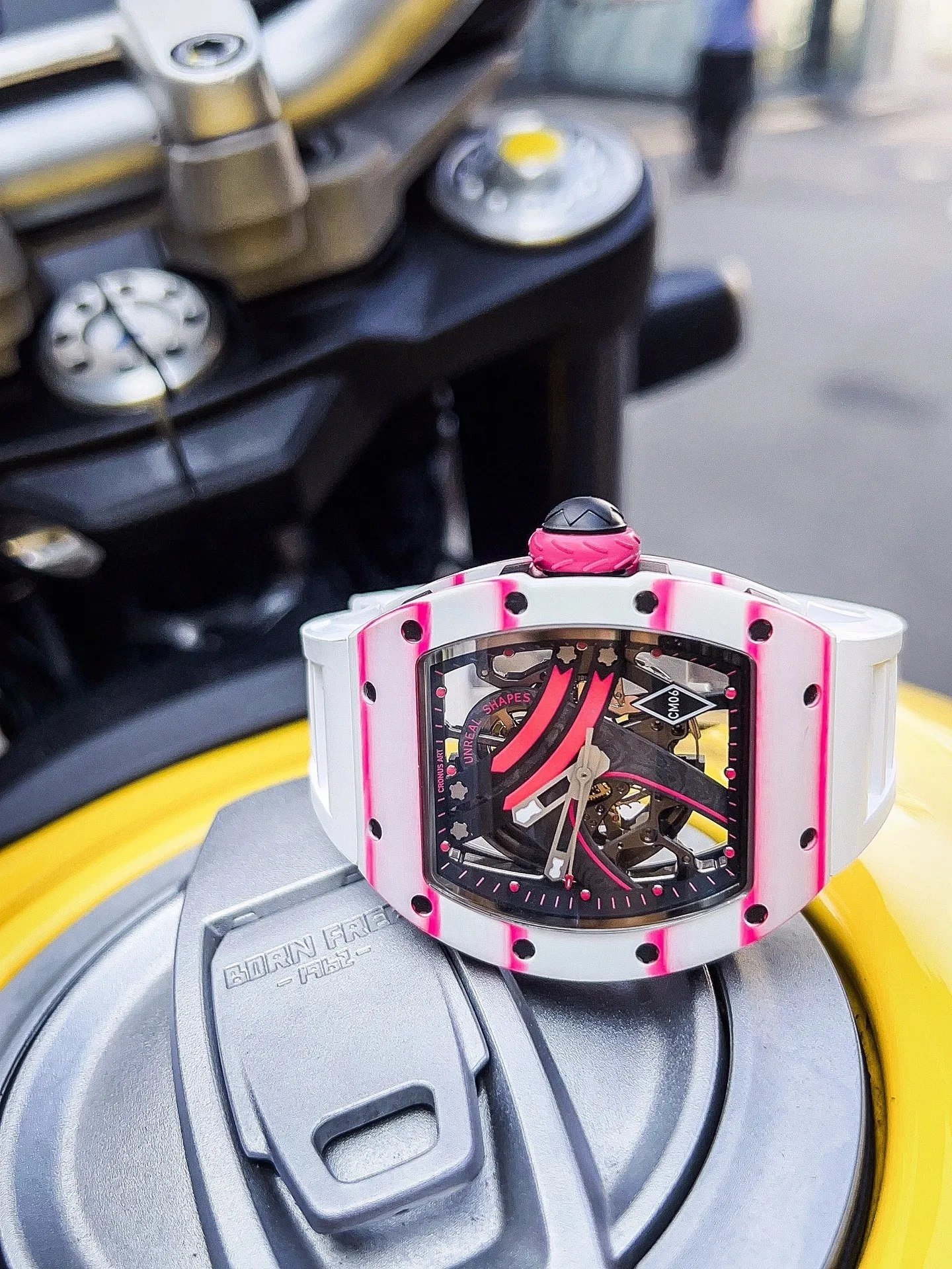 Копия часов CronusArt NTPT Carbon Fiber Watch CM06-P Арт.CA-0404