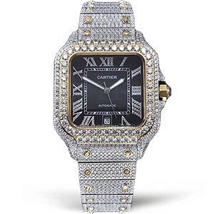 Копия часов Cartier Santos De Cartier 40 W2SA0009 Diamonds Арт.CR-0937