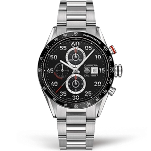 Копия часов Tag Heuer Carrera Calibre 1887 43mm CAR2A10.BAO799 Арт.TG-0417