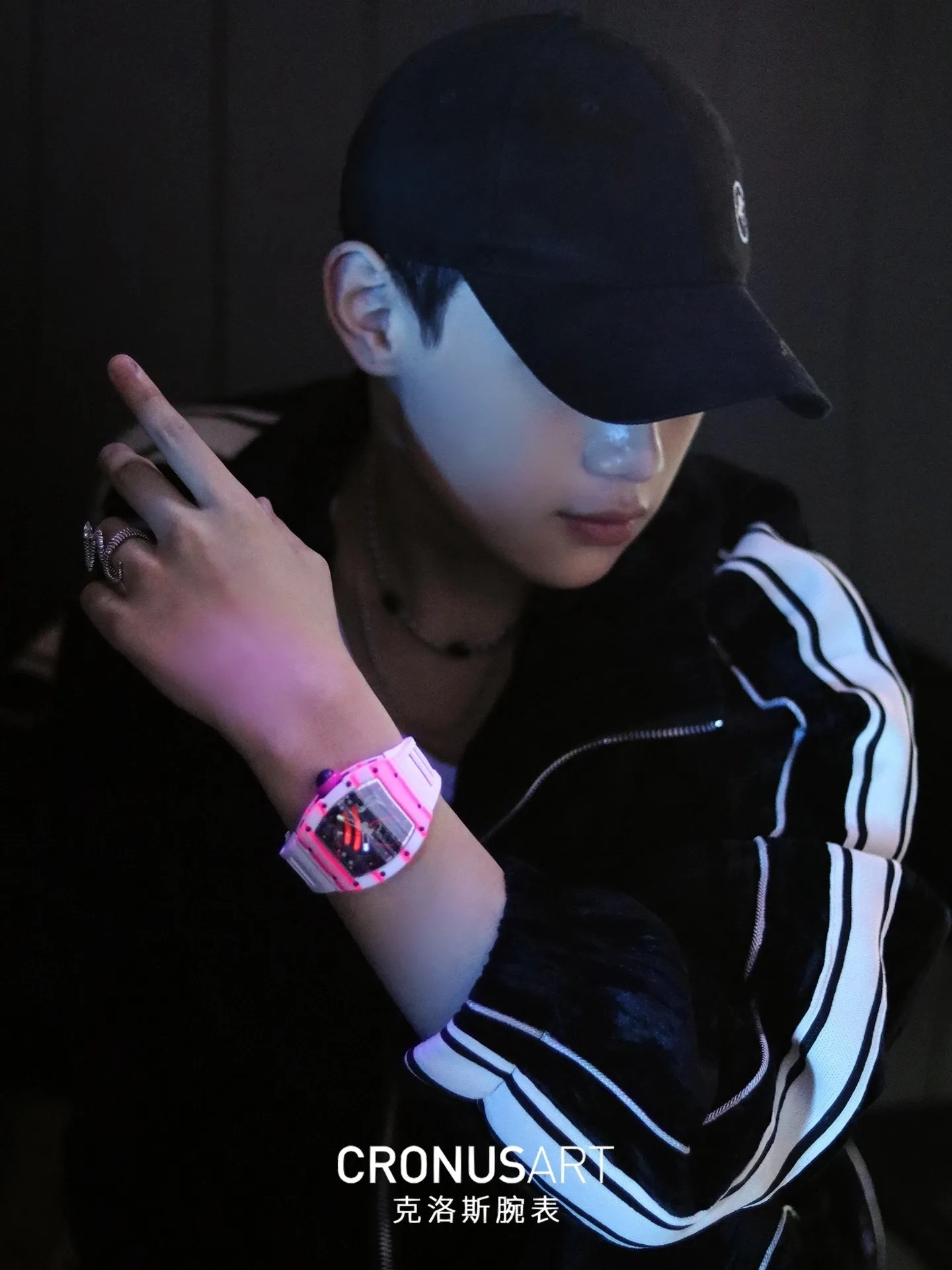 Копия часов CronusArt NTPT Carbon Fiber Watch CM06-P Арт.CA-0404