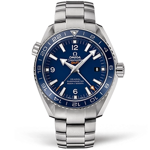 Копия часов Omega Seamaster Planet Ocean 600m Co‑Axial Master Chronometer GMT 43.5mm 232.90.44.22.03.001 Арт.OM-0937