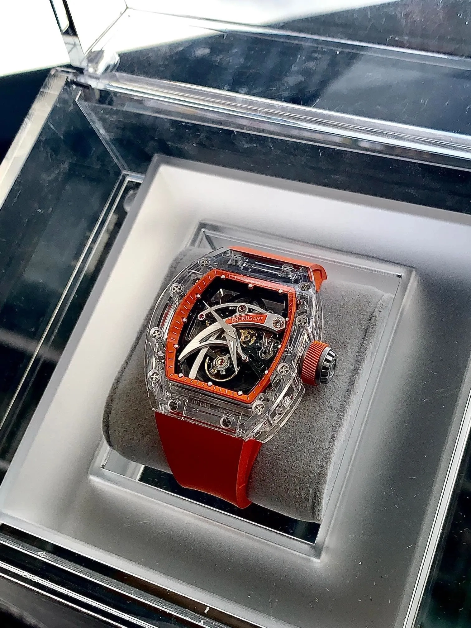 Копия часов CronusArt Sapphire Watch CM08-009 Арт.CA-0410