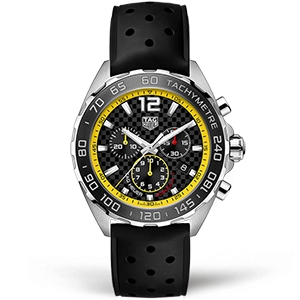 Копия часов Tag Heuer Formula 1 Chronograph Quartz 43mm CAZ101AC.FT8024 Арт.TG-0339