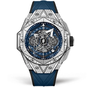 Копия часов Hublot Big Bang Sang Bleu II 45mm 418.NX.5107.RX.1604.MXM20 Арт.HB-1024
