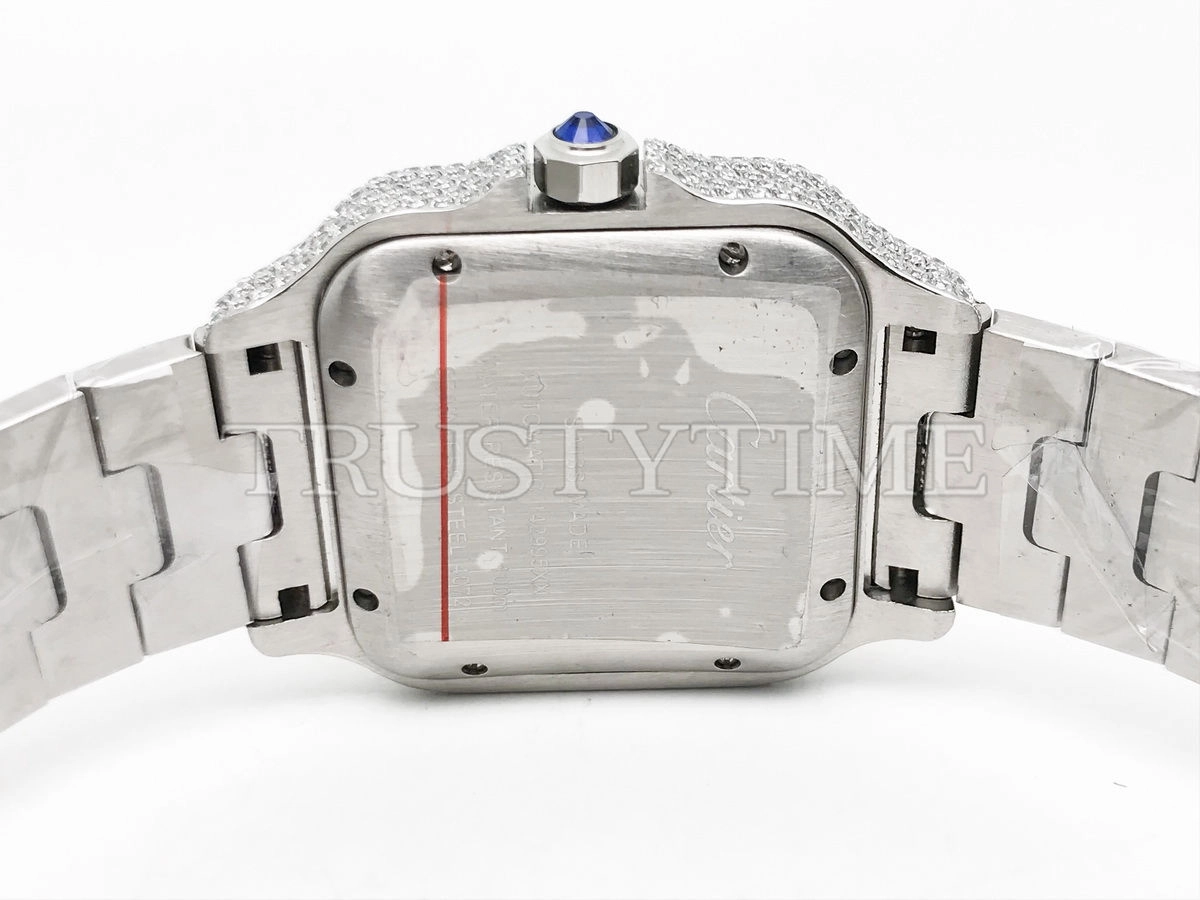 Копия часов Cartier Santos De Cartier 40 W2SA0009 Diamonds Арт.CR-0946