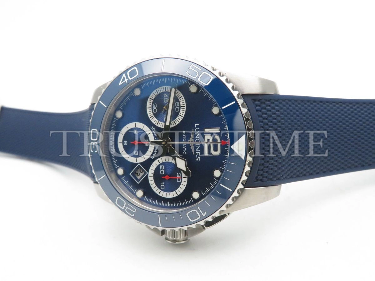 Копия часов Longines Sport Hydroconquest Automatic Chronograph 43mm L3.883.4.96.9 Арт.LN-0270