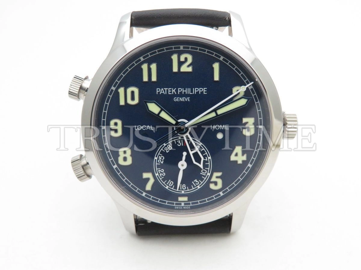 Копия часов Patek Philippe Calatrava Pilot Travel Time 42mm 5524G-001 Арт.PP-0435