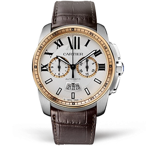 Копия часов Cartier Calibre de Cartier Chronograph 42 W7100043 Арт.CR-0836