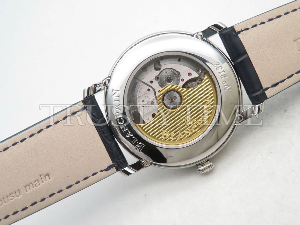 Копия часов Blancpain Villeret Quantième Complet 40mm 6654-1529-55B Арт.BP-0341