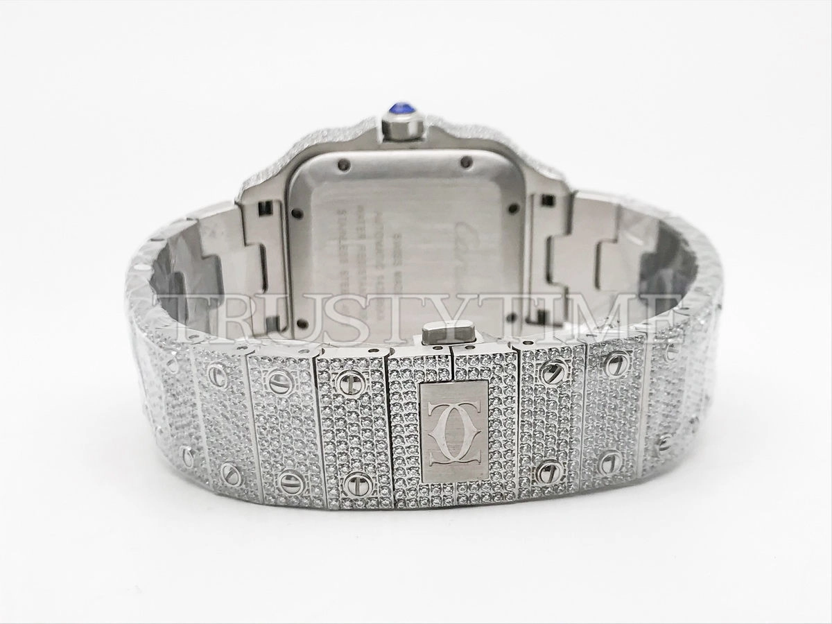 Копия часов Cartier Santos De Cartier 40 WSSA0018 Diamonds Арт.CR-0927