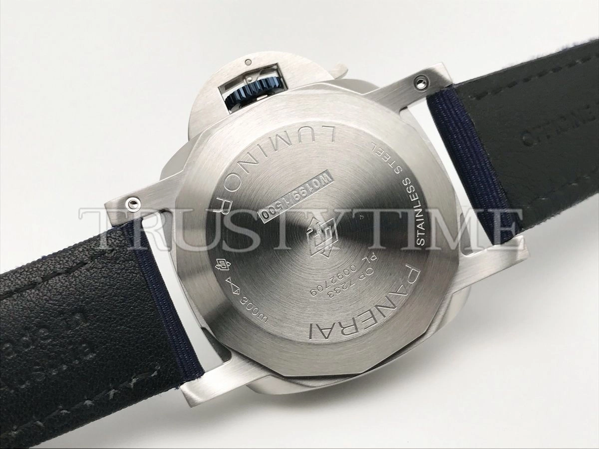 Копия часов Panerai Luminor 1950 Marina 3 Days Automatic eSteel Blue Profondo 44mm PAM01157 Арт.PN-0828