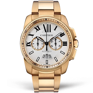Копия часов Cartier Calibre de Cartier Chronograph 42 W7100047 Арт.CR-0840