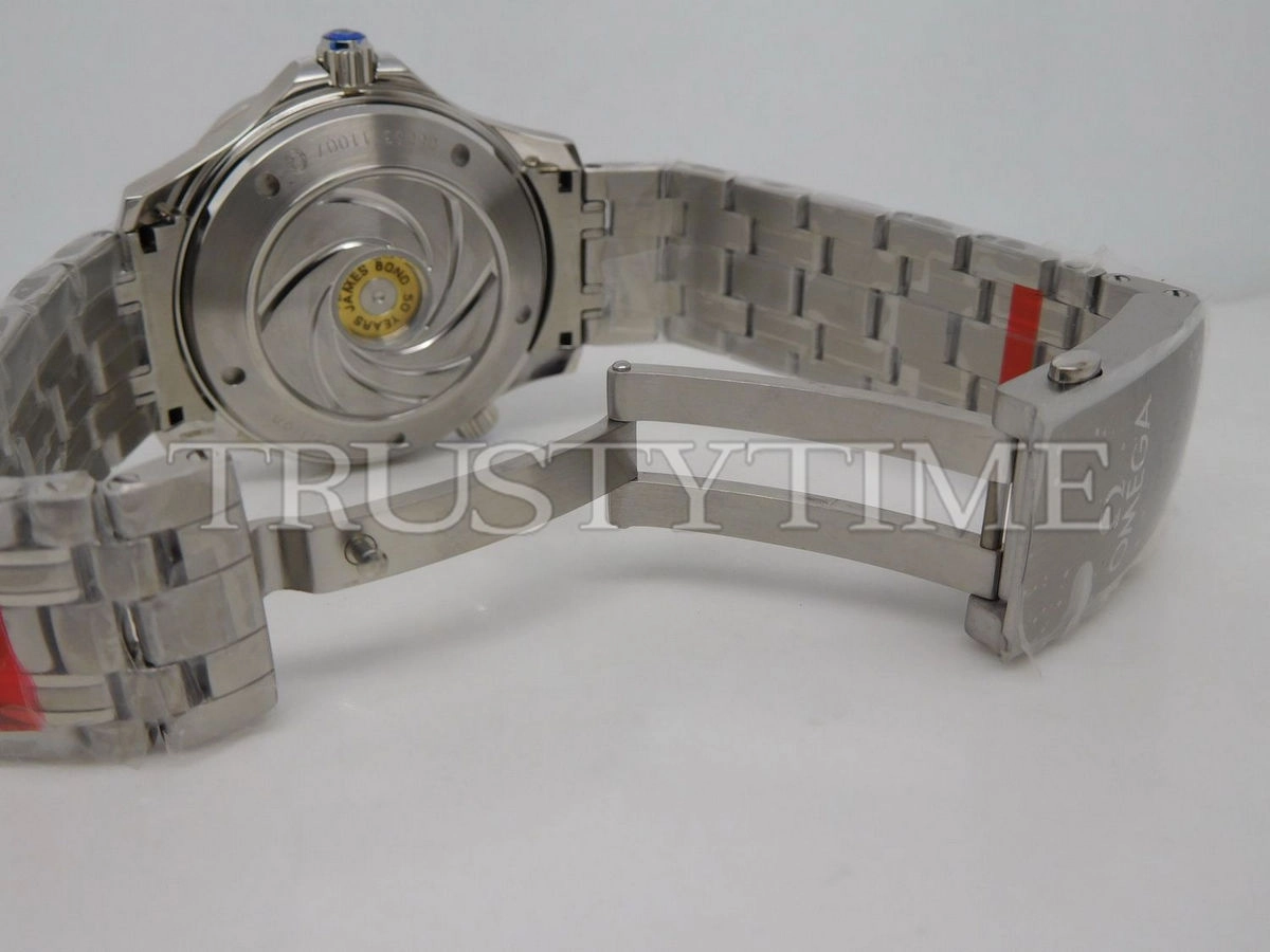 Копия часов Omega Seamaster Diver 300m Co-Axial Chronometer James Bond 50th Anniversary 41mm 212.30.41.20.01.005 Арт.OM-0718