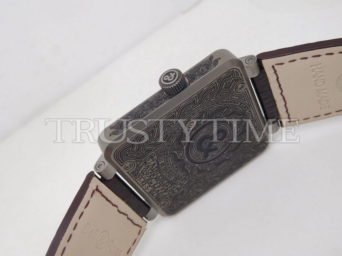 Копия часов Bell & Ross BR 01 Skull Burning BR0192-SKULL-BURN Арт.BR-0194