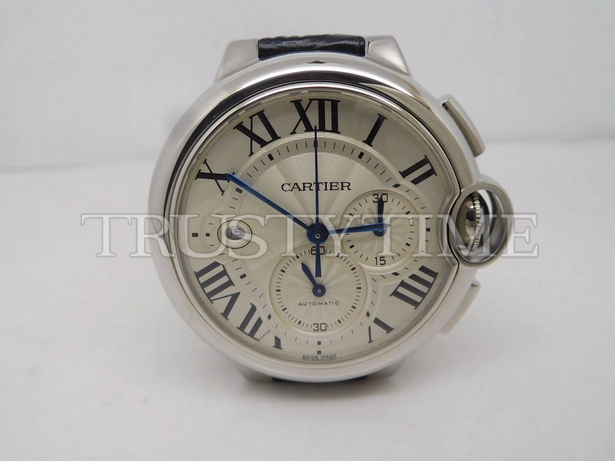 Копия часов Cartier Balon Bleu Chronograph 44 W6920078 Арт.CR-0477