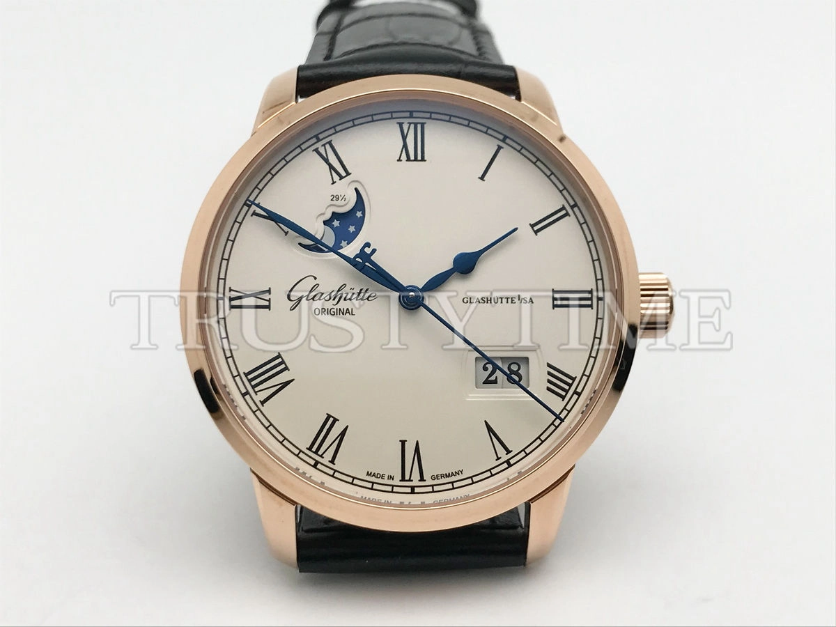 Копия часов Glashütte Original Senator Excellence Panorama Date Moon Phase 1-36-04-02-05-61 Арт.GL-0085