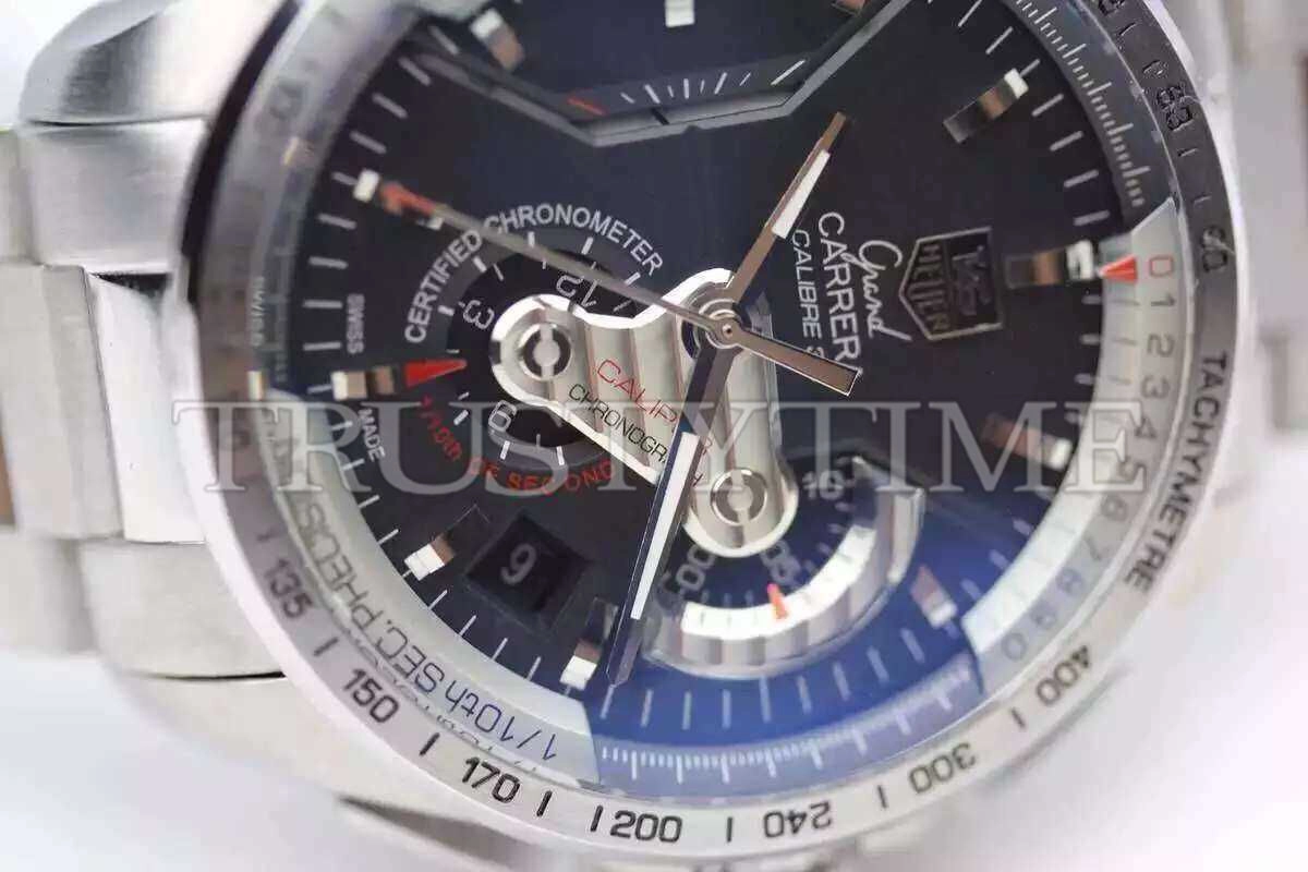 Копия часов Tag Heuer Grand Carrera Calibre 36 RS2 43mm CAV5115.BA0902 Арт.TG-0313