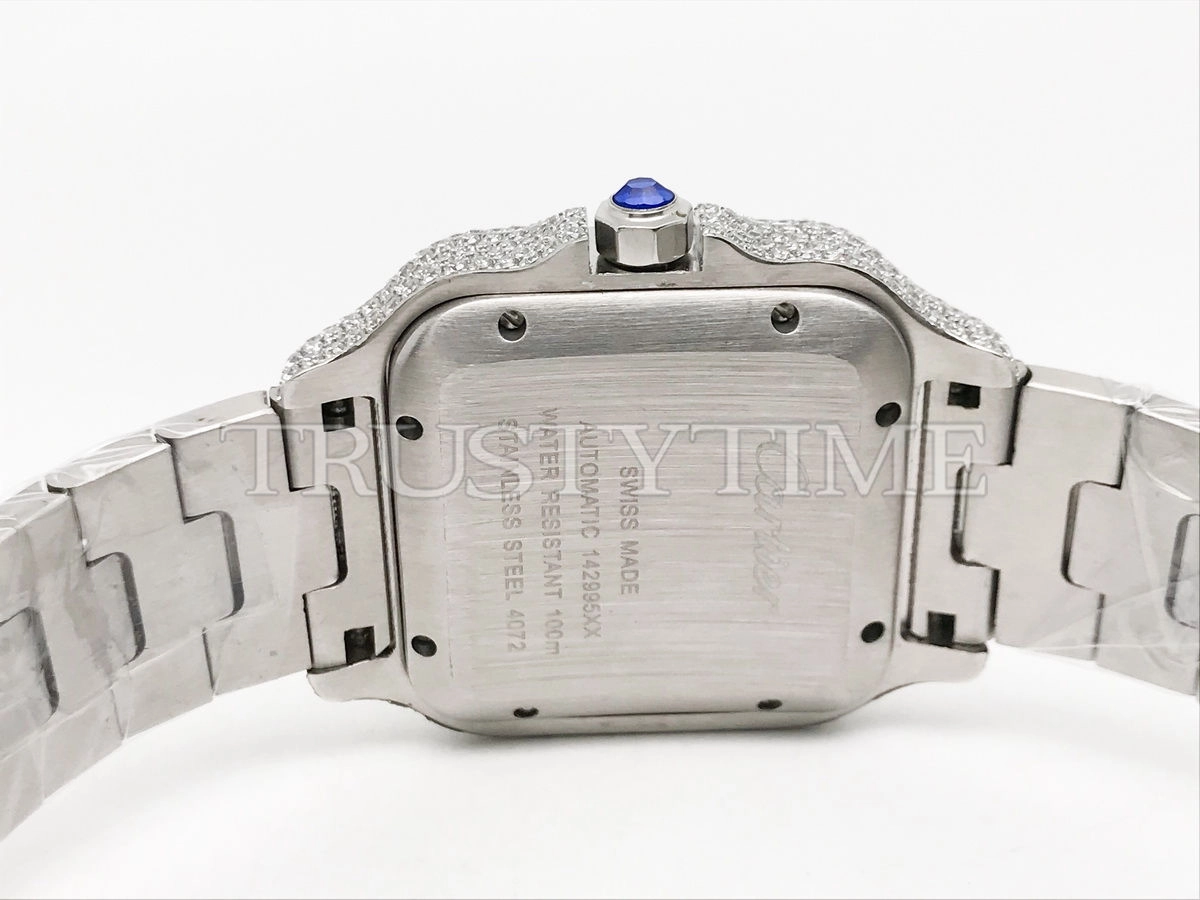 Копия часов Cartier Santos De Cartier 40 WSSA0018 Diamonds Арт.CR-0927