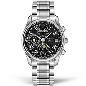 Копия часов Longines Master Collection Chronograph Calendar 40mm L2.673.4.51.6 Арт.LN-0251