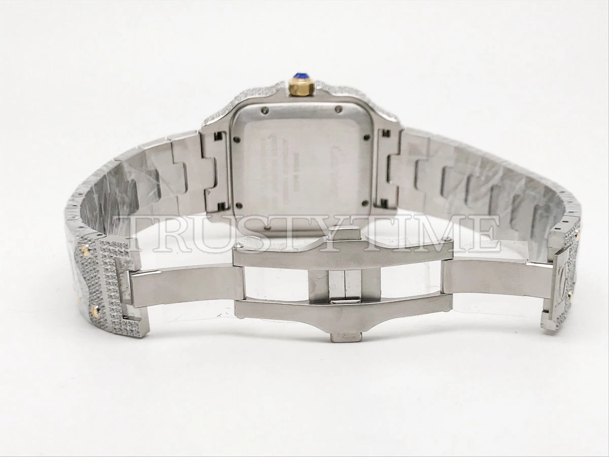 Копия часов Cartier Santos De Cartier 40 W2SA0009 Diamonds Арт.CR-0935