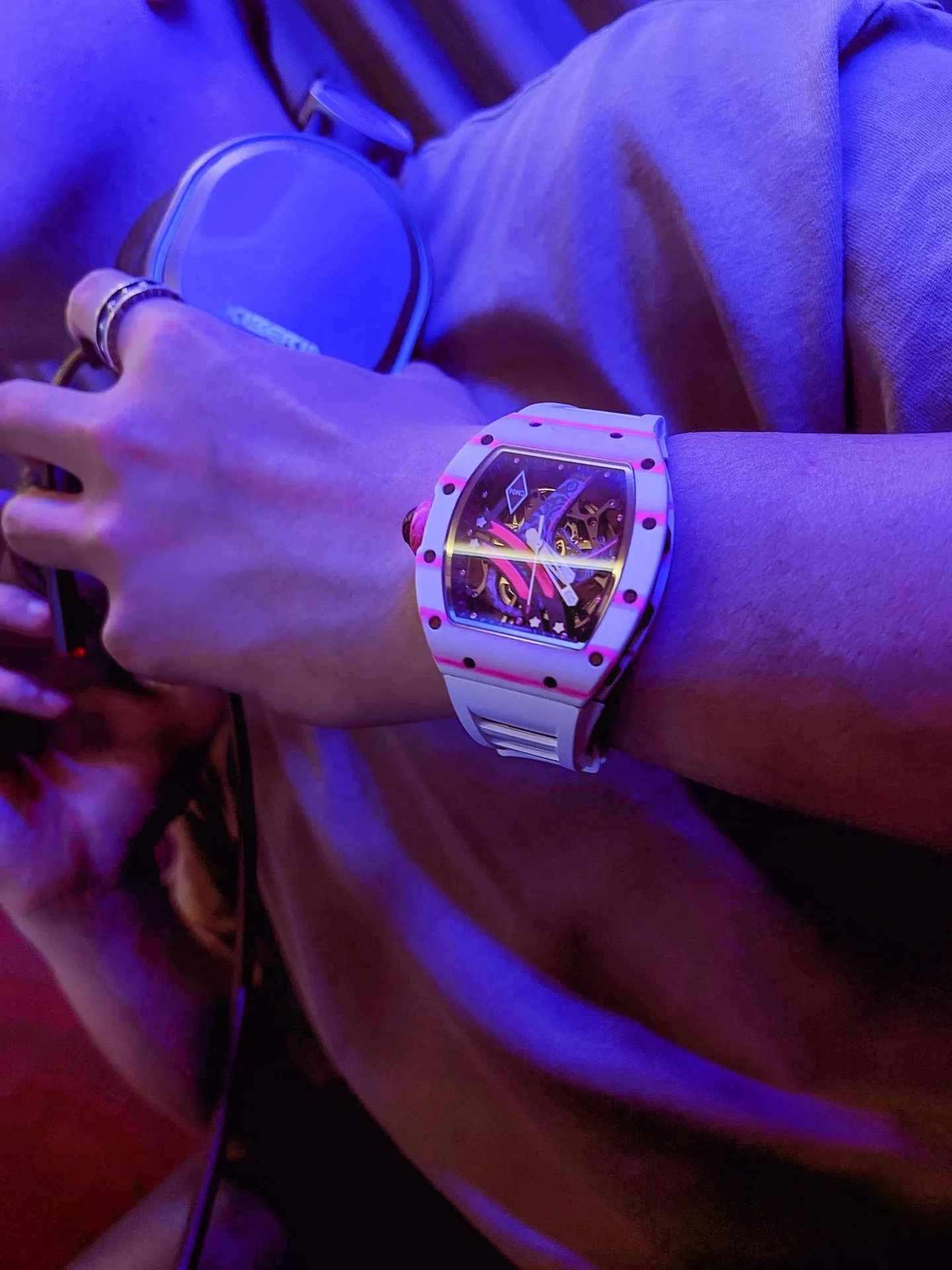 Копия часов CronusArt NTPT Carbon Fiber Watch CM06-P Арт.CA-0404