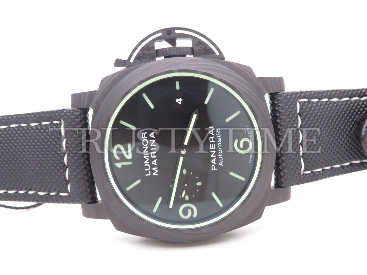 Копия часов Panerai Luminor 1950 3 Days Carbotech 44mm PAM01118 Арт.PN-0784
