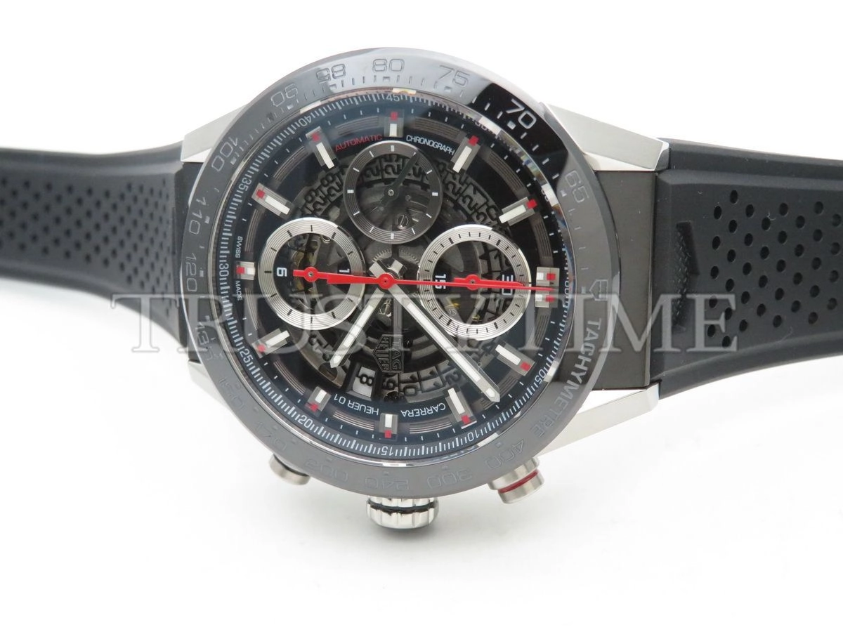 Копия часов Tag Heuer Carrera Calibre Heuer 01 43mm CAR201V.FT6046 Арт.TG-0423