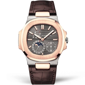 Копия часов Patek Philippe Nautilus Power Reserve Moonphase 40mm 5712GR-001 Арт.PP-0660