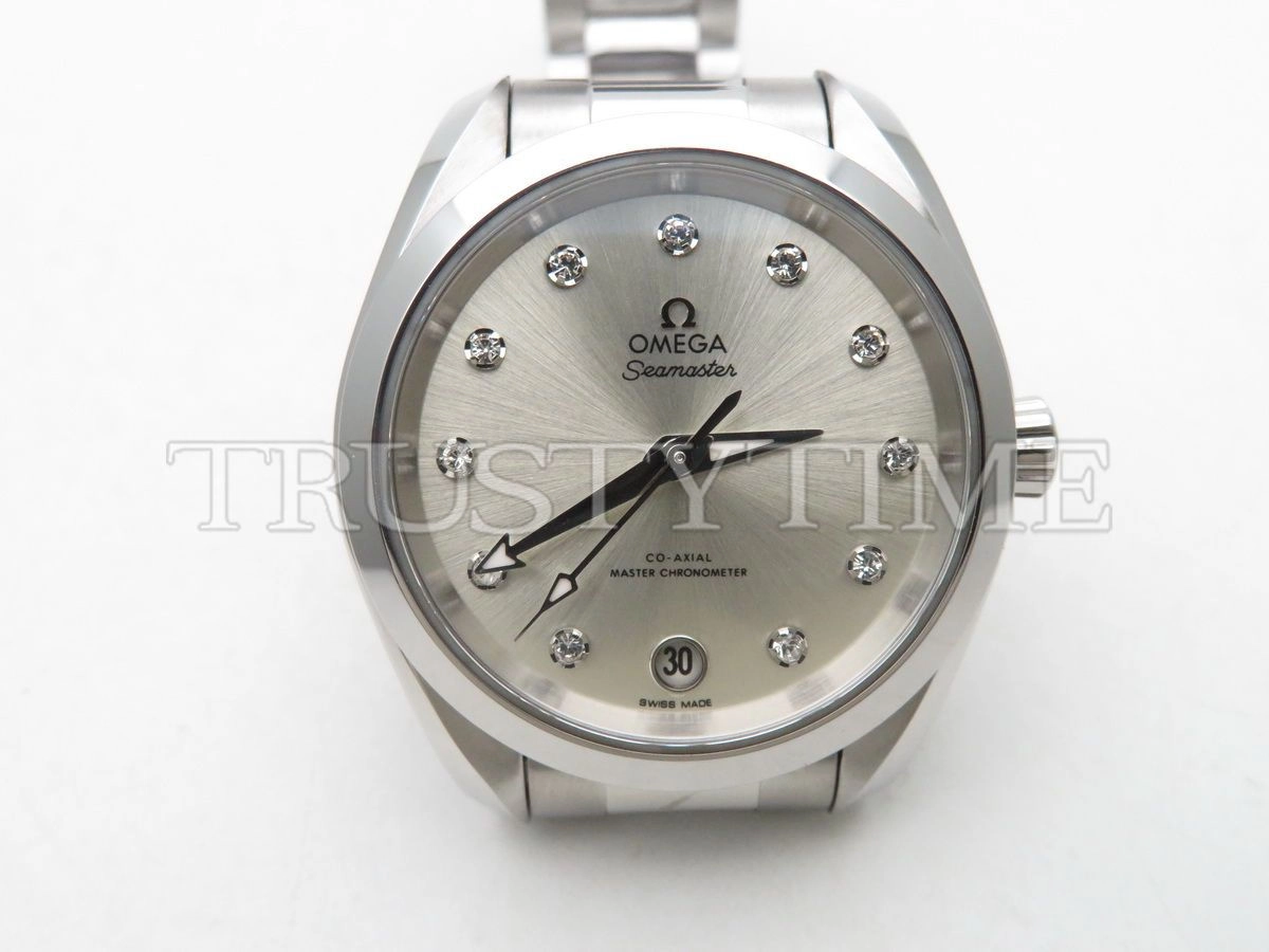 Копия часов Omega Seamaster Aqua Terra 150m Co-axial Master Chronometer 34mm 220.10.34.20.60.001 Арт.OM-0373