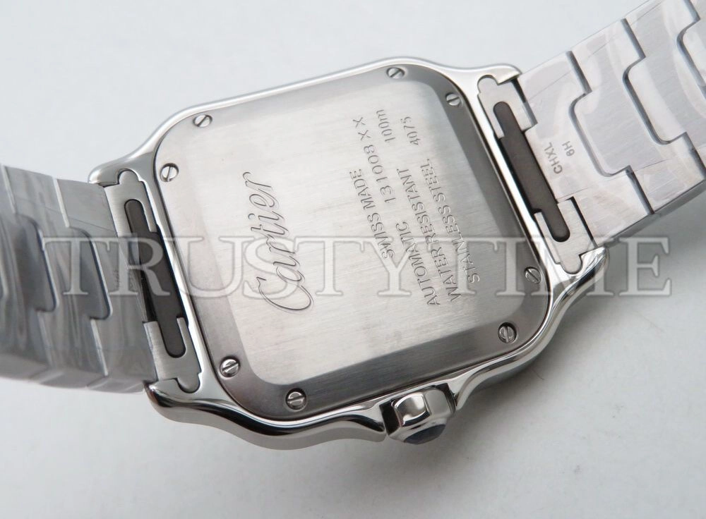 Копия часов Cartier Santos De Cartier 35 WSSA0029