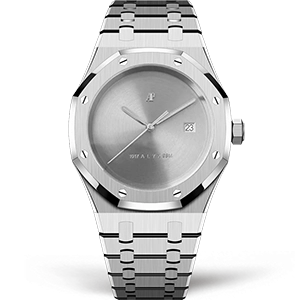 Копия часов Audemars Piguet Royal Oak Silver MAD Paris Edition Customized 1017 ALYX 9SM Арт.AP-1111