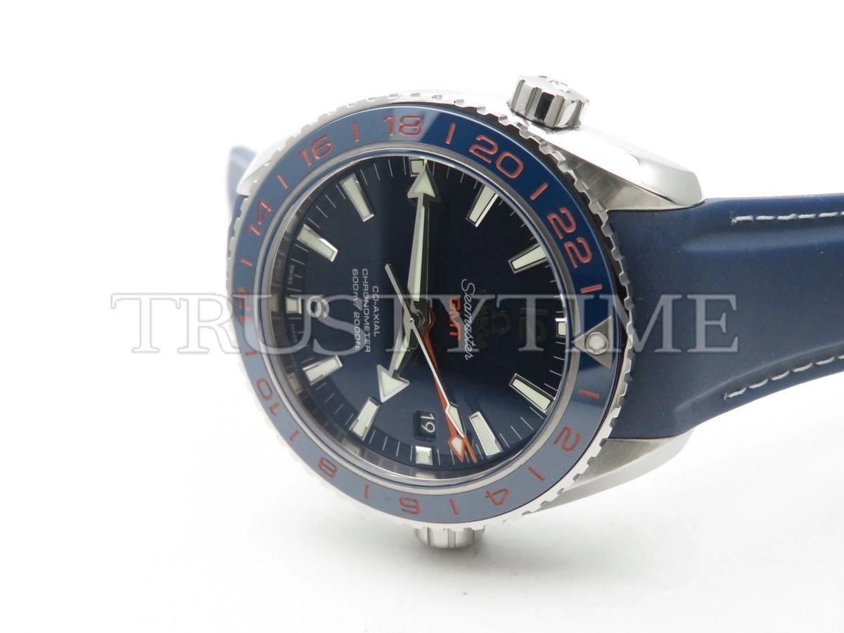 Копия часов Omega Seamaster Planet Ocean 600m Co‑Axial Master Chronometer GMT GoodPlanet 43.5mm 232.30.44.22.03.001 Арт.OM-0526