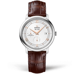 Копия часов Omega De Ville Prestige Co‑Axial Chronometer Power Reserve 39mm 424.13.40.21.02.002 Арт.OM-0508