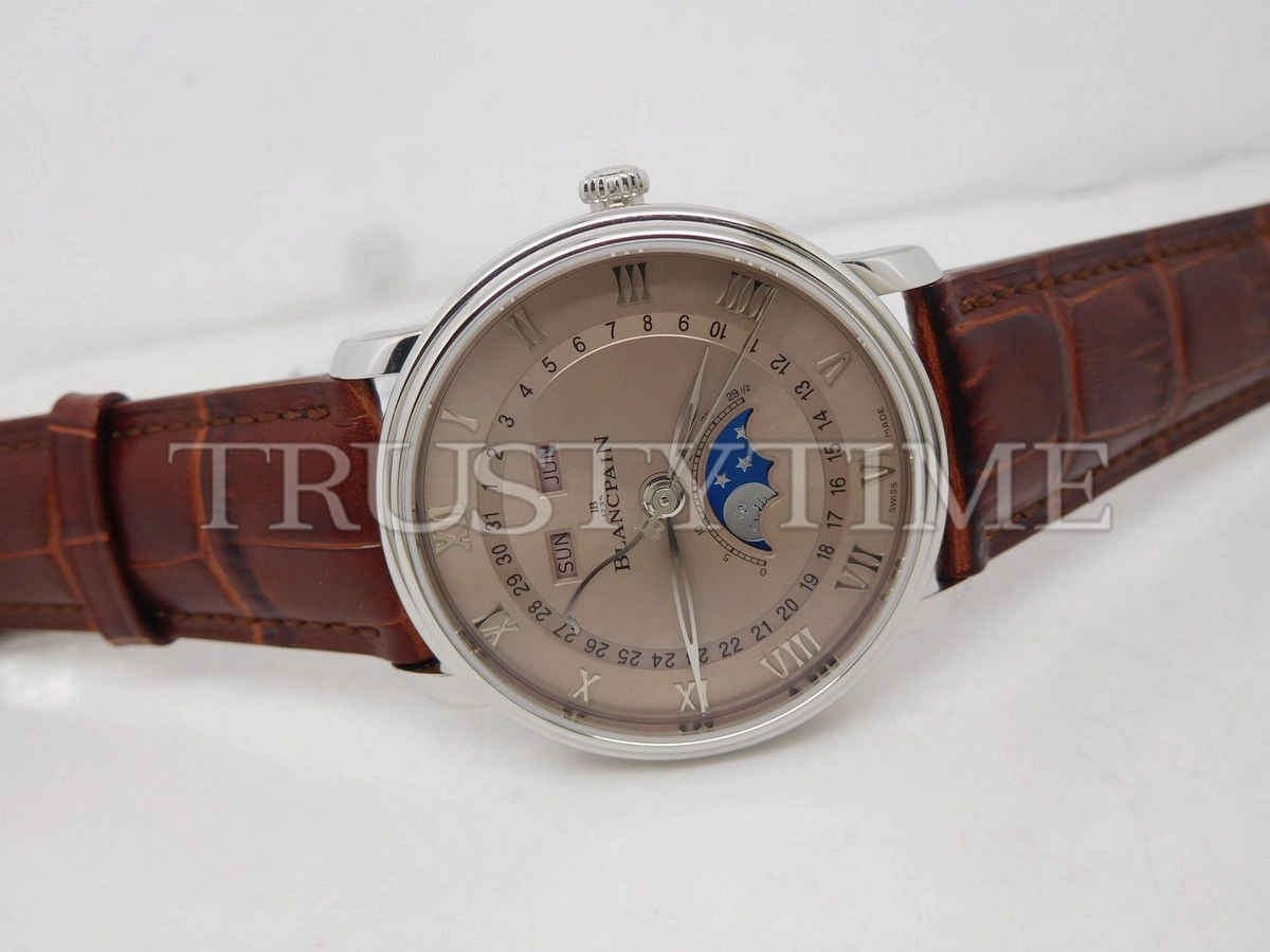 Копия часов Blancpain Villeret Quantième Complet 6654-1504-55A Арт.BP-0329