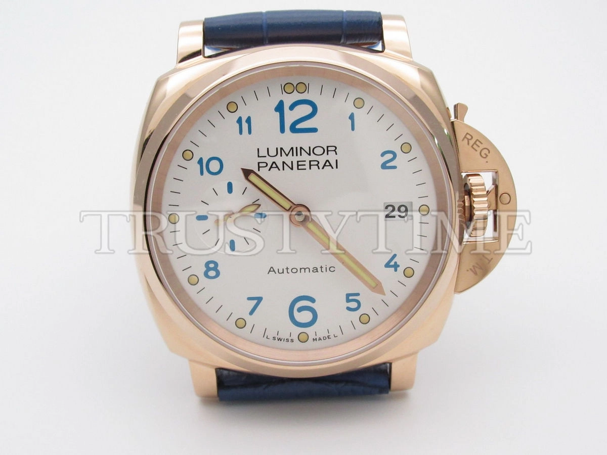 Копия часов Panerai Luminor Due 3 Days Automatic Oro Rosso 38 mm PAM00756 Арт.PN-0701