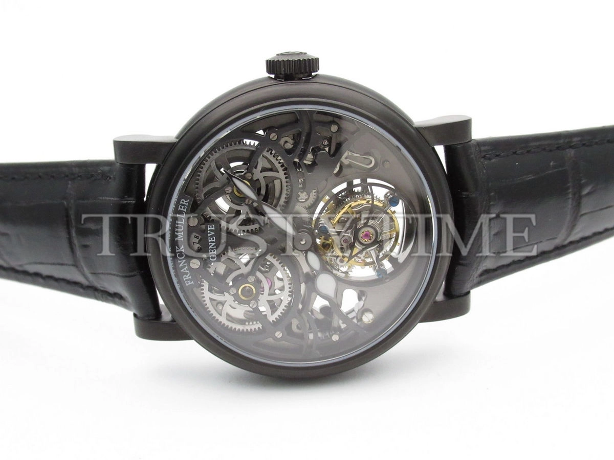 Копия часов Franck Muller Cintree Curvex Giga Tourbillon Black 7048-T-G-SQT-BR-NR Арт.FM-0557