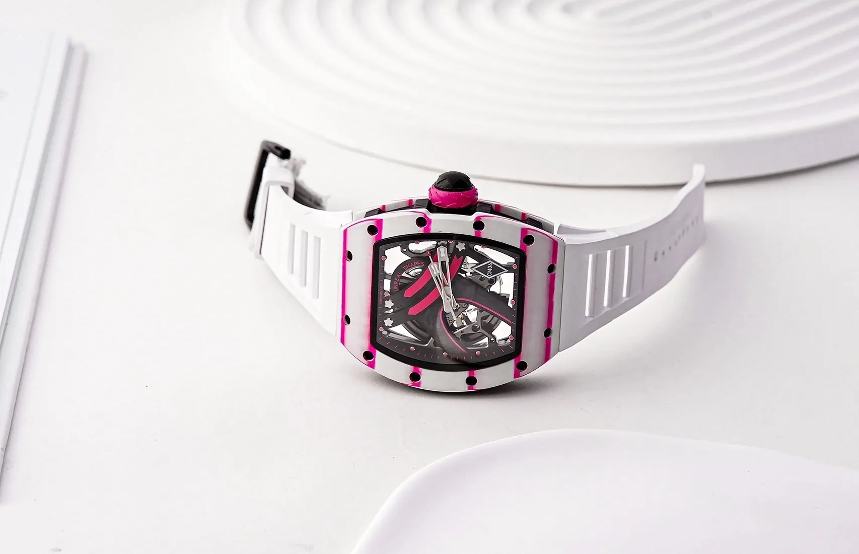 Копия часов CronusArt NTPT Carbon Fiber Watch CM06-P Арт.CA-0404