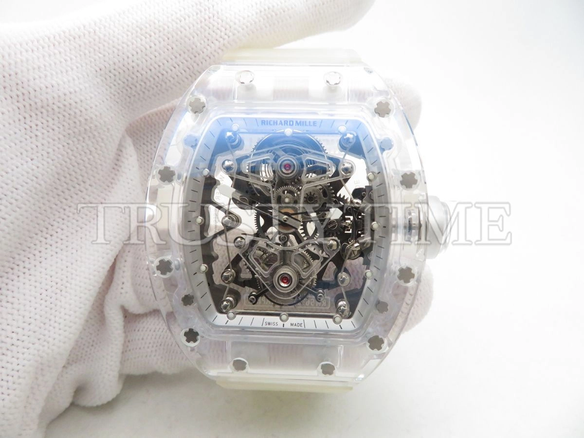 Копия часов Richard Mille RM056-02 Transparent Tourbillon Арт.RM-0514