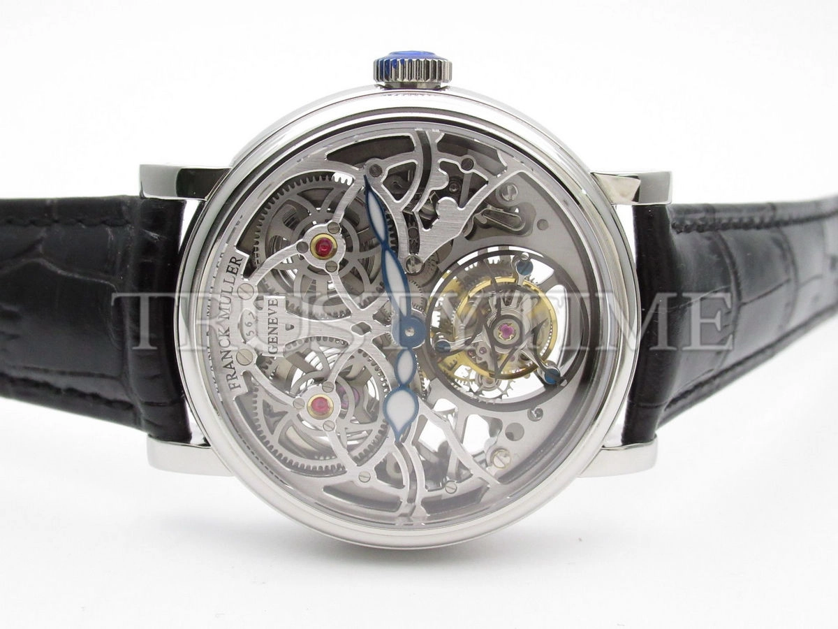 Копия часов Franck Muller Cintree Curvex Giga Tourbillon 7048-T-G-SQT-BR Арт.FM-0559